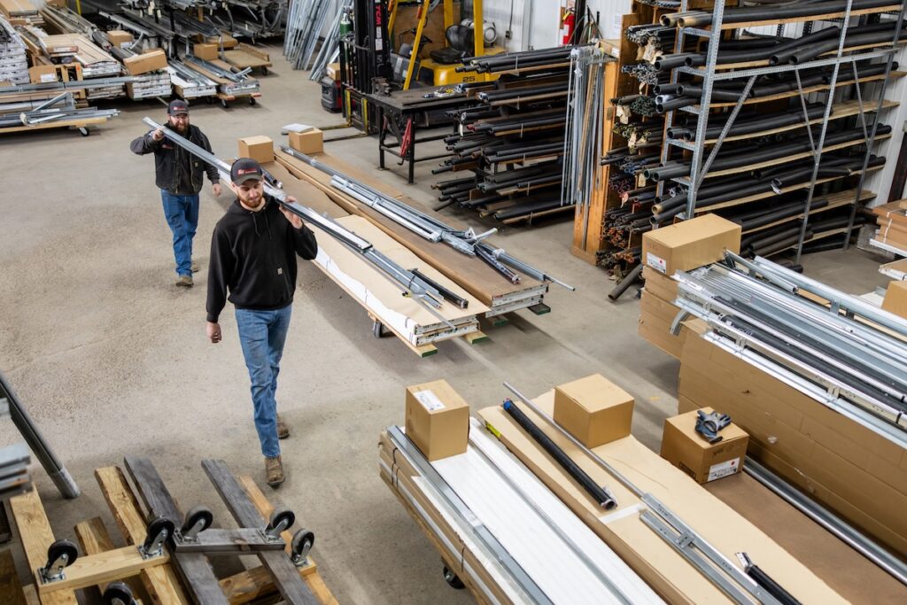 Genson employees in warehouse