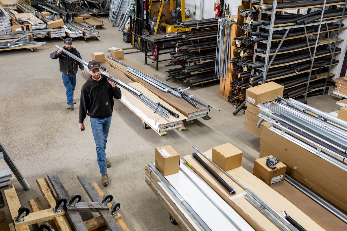 Genson employees in warehouse