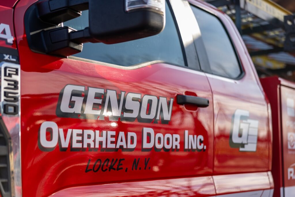 Garage garage doors trucks